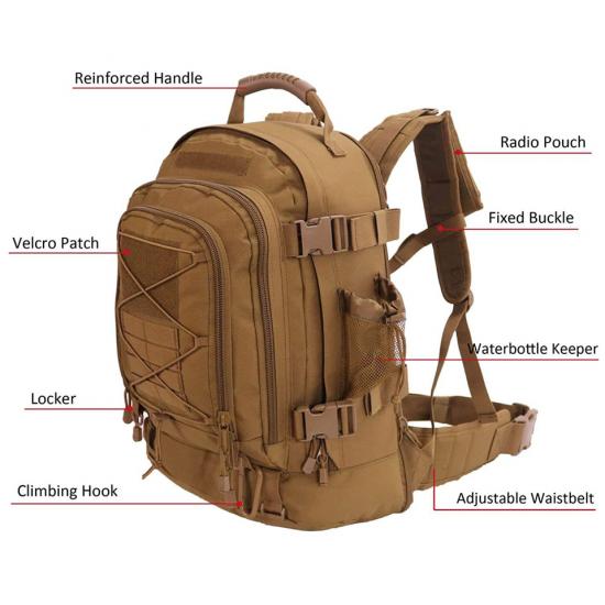 Hot Selling High Quality Large Capacity Military Tactical Bag