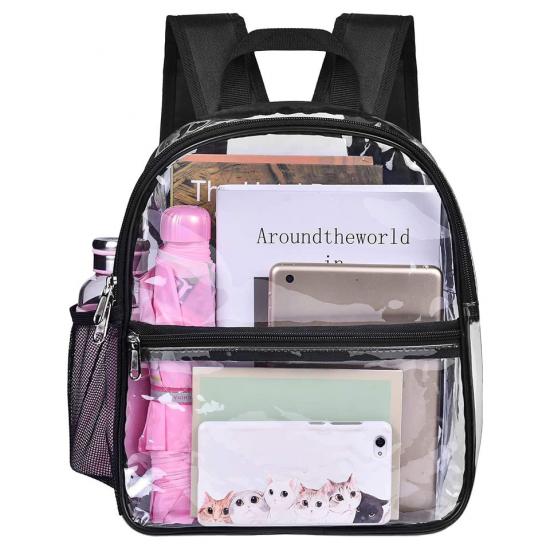 Clear Small Backpack for Work and School