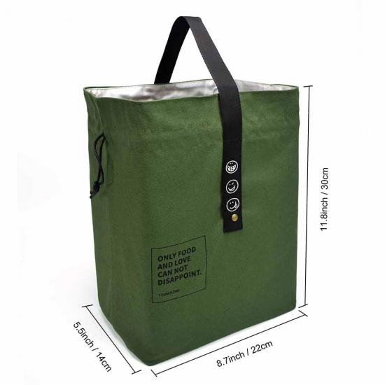 Reusable Lunch Bag for Women Work Picnic or Travel