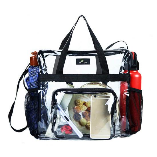 PVC Bag Clear Bag Handbag with Shoulder Strap