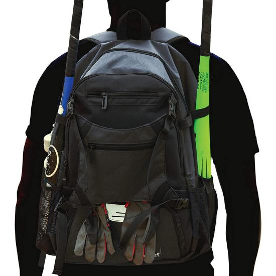 Sports Backpack with Baseball T-Ball & Softball Equipment & Gear for Youth and Adults