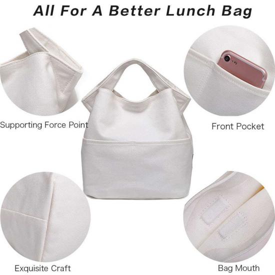 Wholesale Factory Price Custom Logo Reusable Lunch Bag