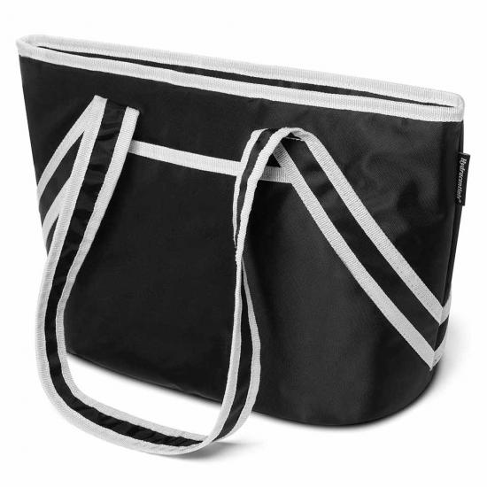 Fashion Casual Stylish Black Insulated Lunch Bags