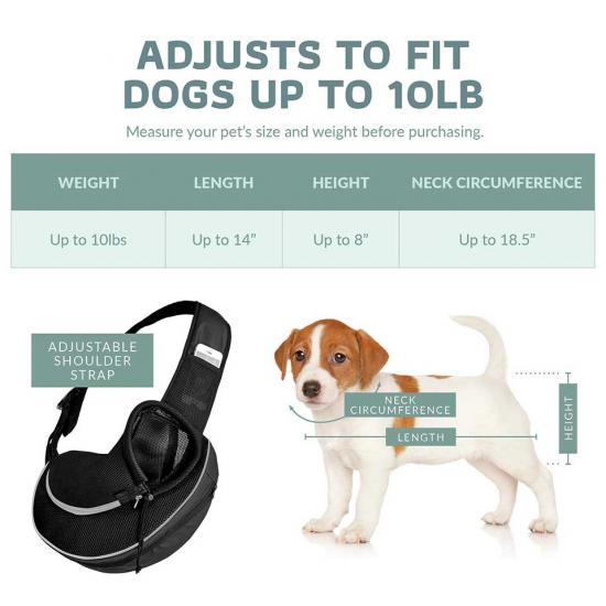 Lightweight Pet Dog Sling Carrier Puppy Sling Bag
