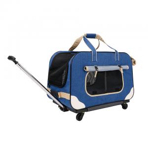 Pet Rolling Carrier with Wheels