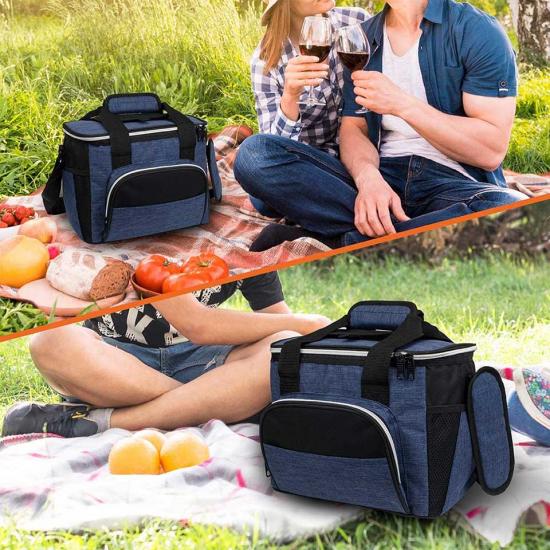 Family Camping, Beach | Large Leakproof Lunch Bag