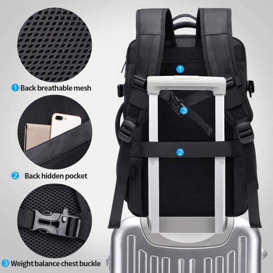 Convertible Backpack Briefcase for Traveling