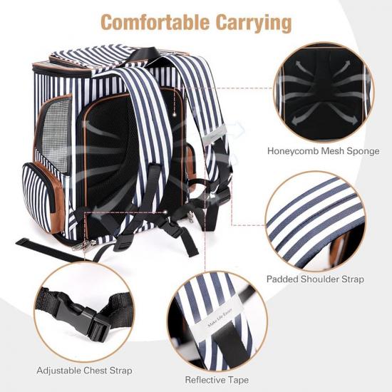 Cat Backpack Expandable Pet Backpack Carrier