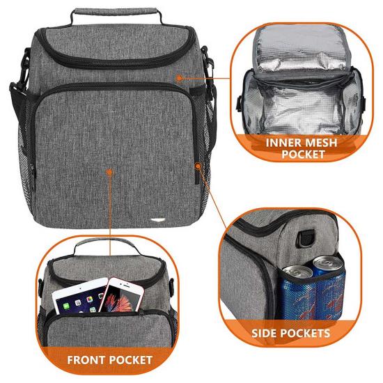 Reusable Insulated Lunch Cooler Bags
