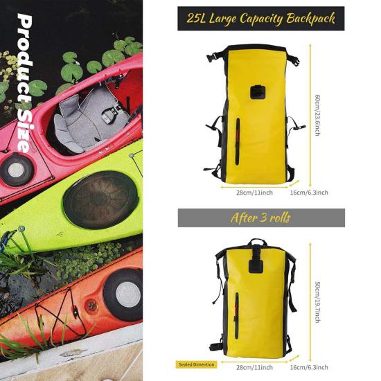 Large Waterproof Dry Bag for Surfing Camping Hiking
