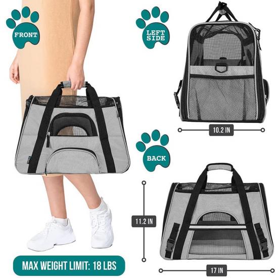 Dog Cat Pet Bag for outdoors traveling