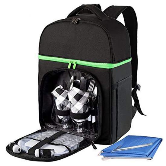 Cooler Bag with Picnic Cutlery Set