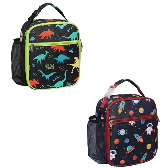Water-resistant Lining Lunch Box Kids Insulated Lunch Bag for Girls