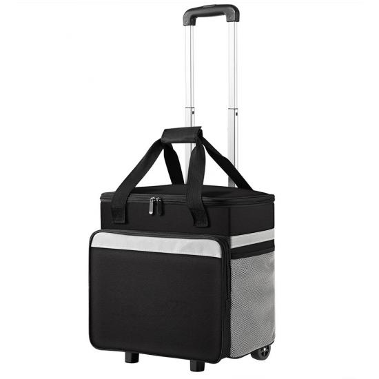 Soft Portable Leak-Proof Trolley Bag with Extendable Handle