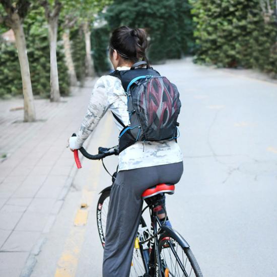 Polyester sport outdoor backpack for women men