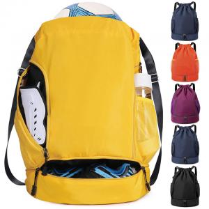 Sports Backpack for Soccer Basketball with Ball Compartment