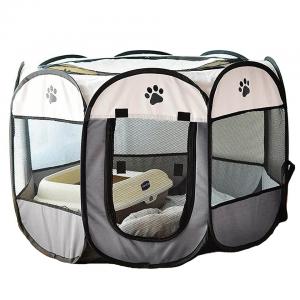 Foldable Pet Exercise Pet Tents Dog House Playground for Puppy Dog