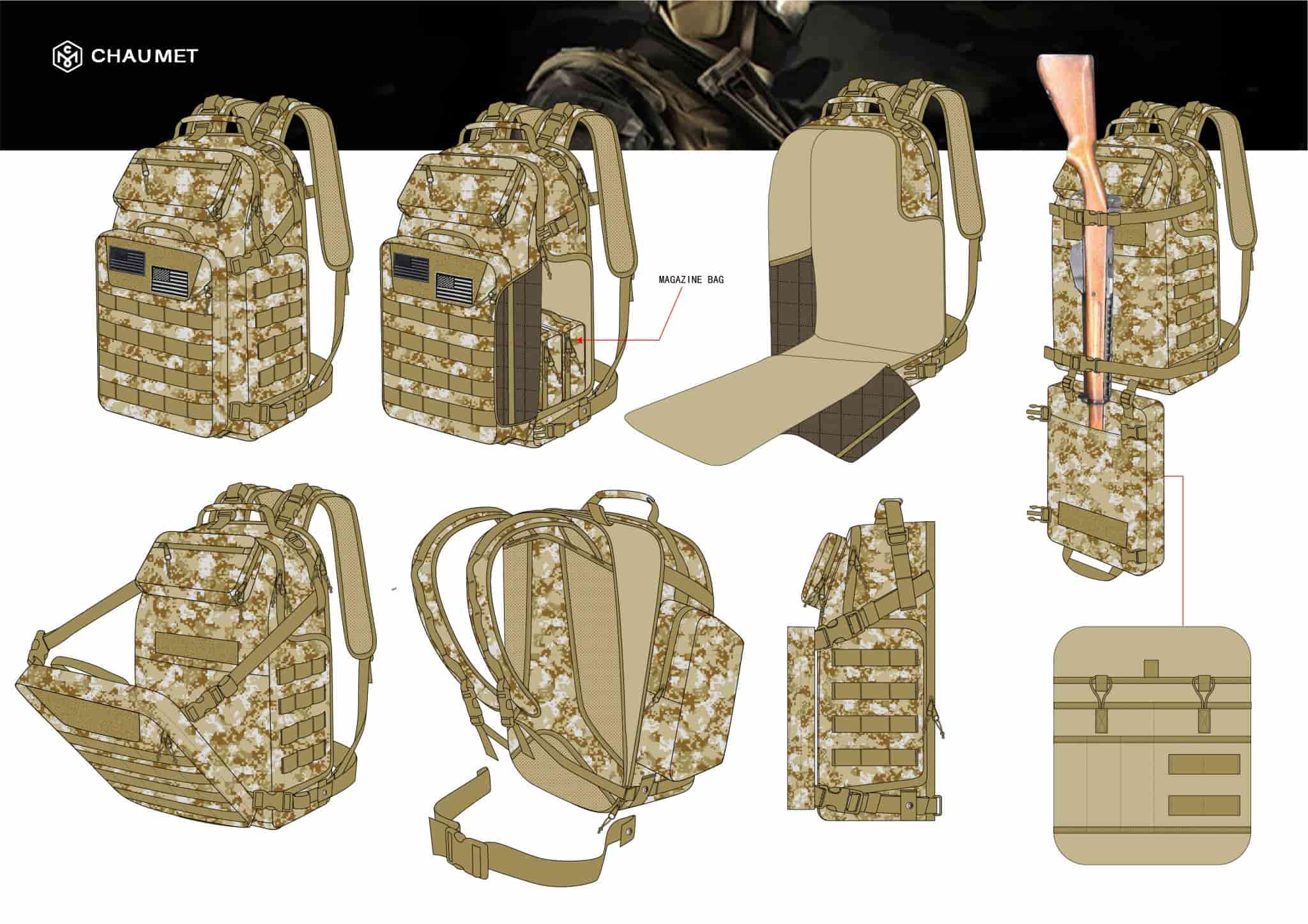 New Design Of Military Backpack